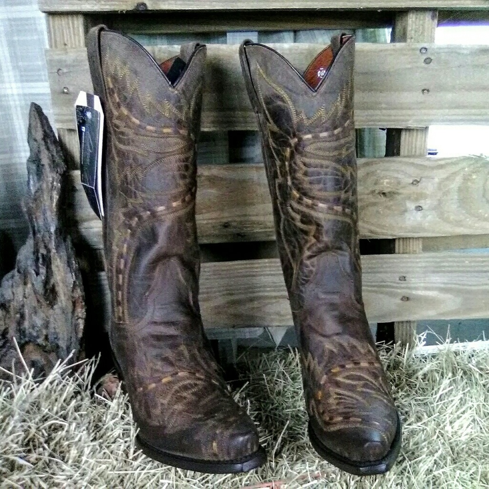 🎉HP🎉NIB Dan Post cowboy boots size 7M - Picture 3 of 6